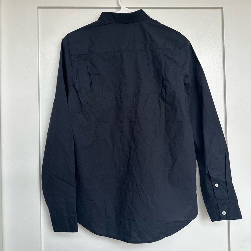 Everlane The Button Down Cotton Shirt, Size Small in Black NWOT - Picture 5 of 6